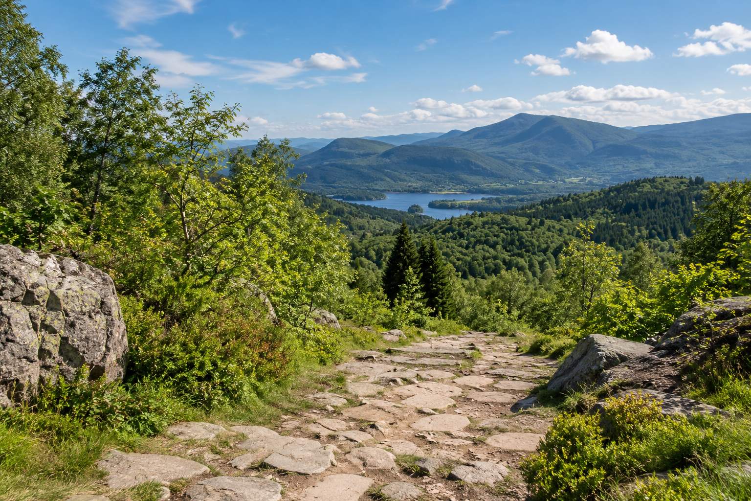 Landscape with trees, JPEG quality 65, 1536 × 1024 pixels